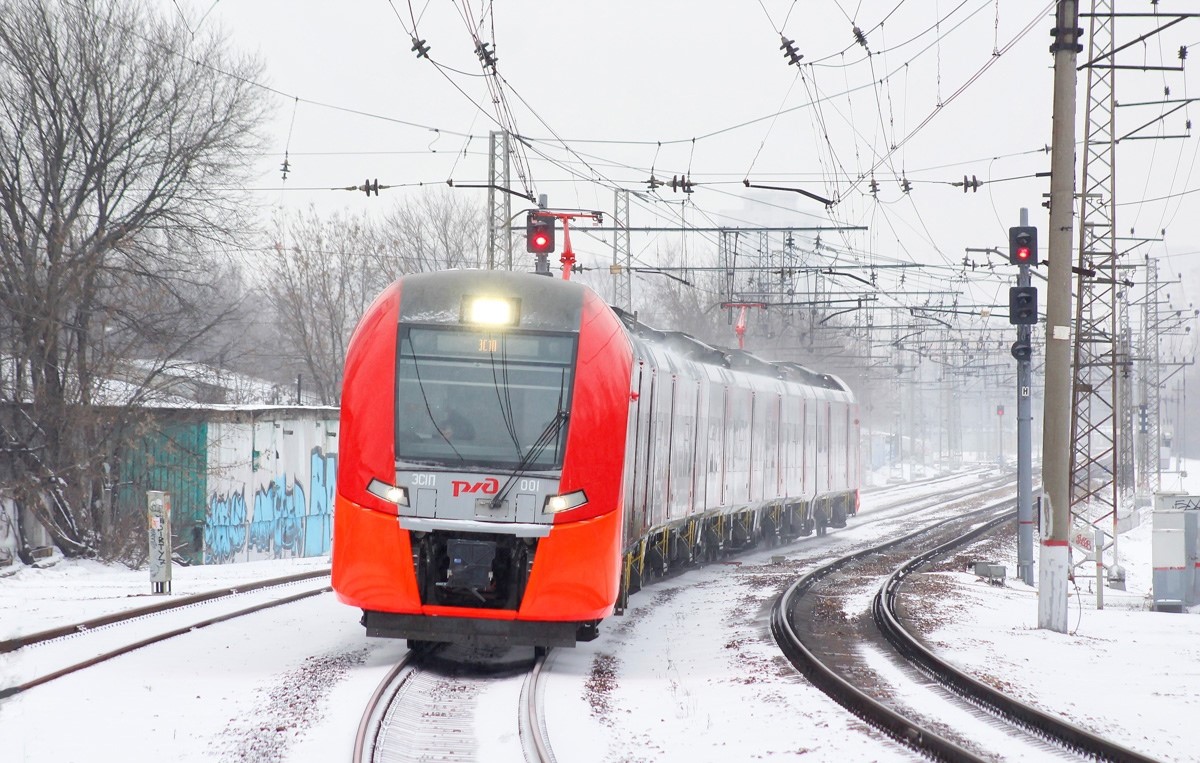 Фотография электропоезда ЭС1П