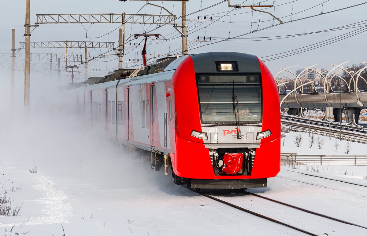 Фотография электропоезда ЭС1П