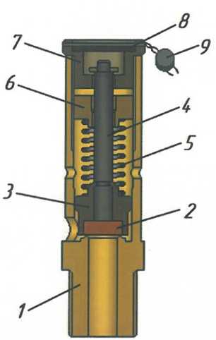 Рисунок 6.22 Предохранительный клапан: