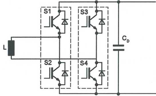 Принципиальная схема четырехквадрантного преобразователя